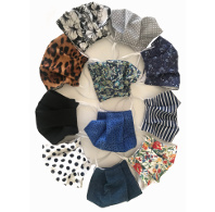 Face Masks - Australian made, Fully Lined with soft cotton, Reusable, Elastic around the ears, Click for description