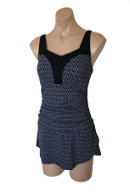 Amoena - One Piece with Skirt & Soft Cups for added support plus Mastectomy Pocket. Click for description