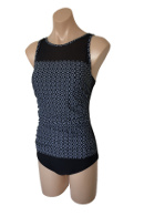 Amoena - One Piece with Soft Cups for added support plus Mastectomy Pocket. Click for description.