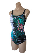 Amoena - One Piece with Soft Cups for added support plus Mastectomy Pocket. Click for description.